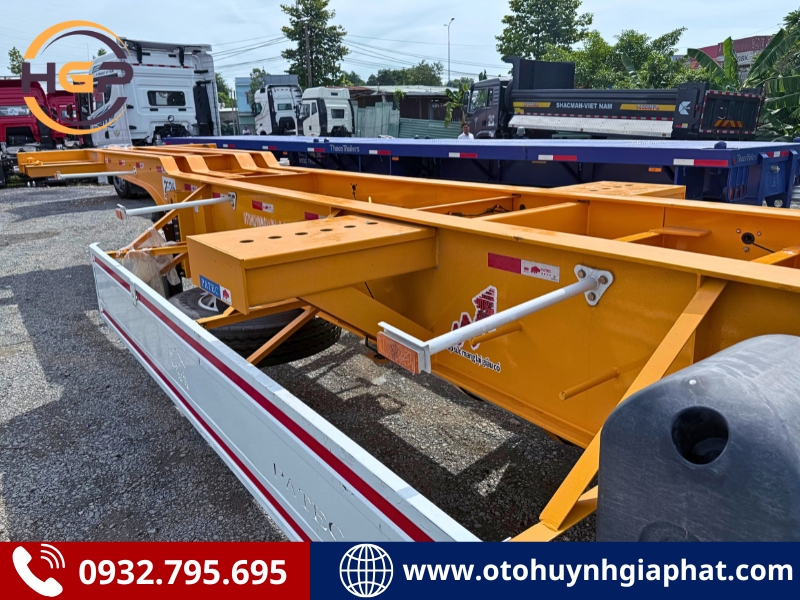 RƠ MOOC CỔ CÒ 45 FEET XINHONGDONG MẪU MỚI 2026 DÀI 14m3