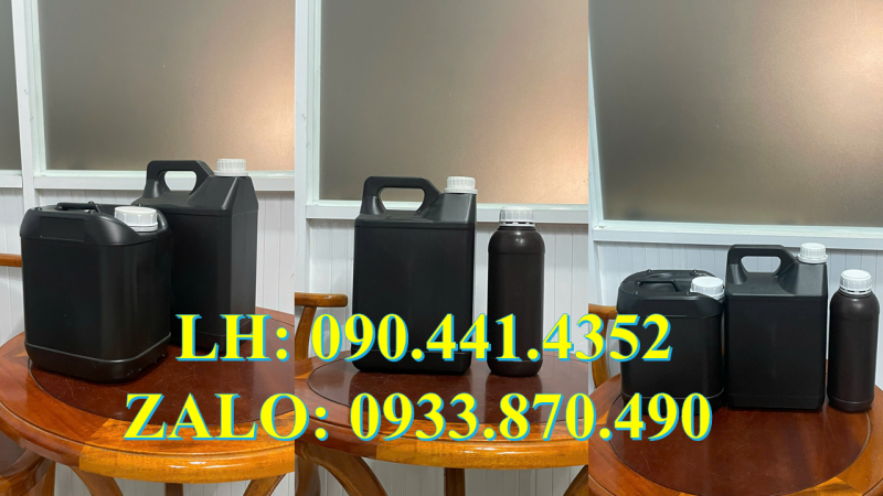 Can nhựa 1000ml đựng chất lỏng, bình nhựa 2 lít tròn đựng sirupt có vòi nhấn, can nhựa 5 lít 