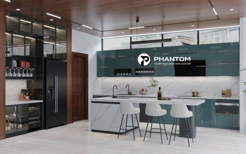Báo Giá Tủ Bếp Inox Cánh Kính Tại Hải Phòng: Sang Trọng, Bền Bỉ Theo Thời Gian