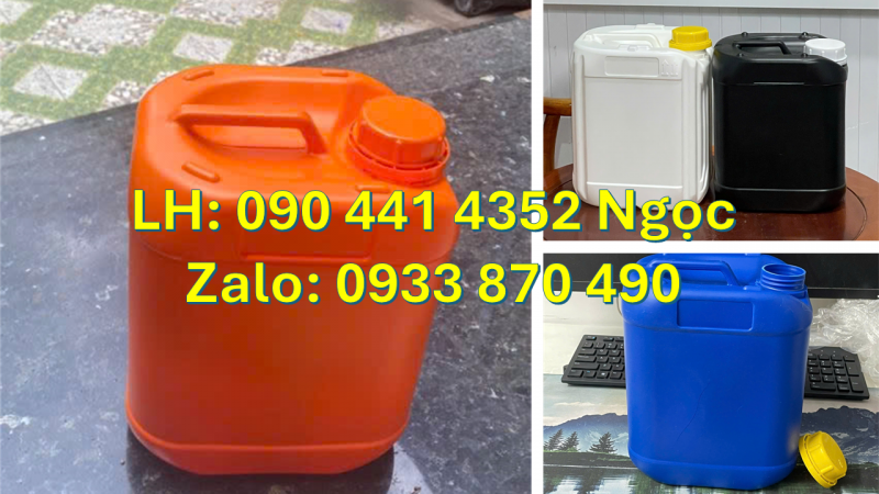 Can nhựa 1 lít vuông đựng sữa bò, can nhựa 2 lít đựng nước ép, can nhựa 5 lít đựng sữa hạt 