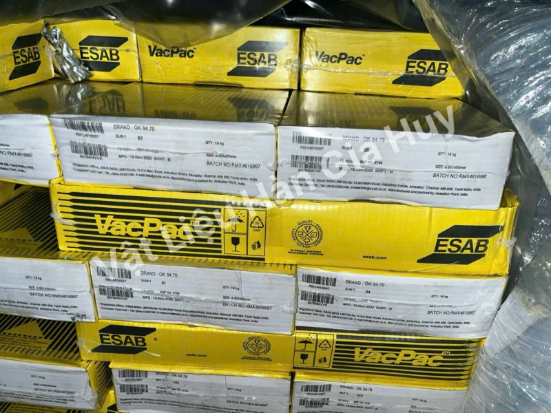 Que hàn đắp chống mài mòn Esab OK 84.78