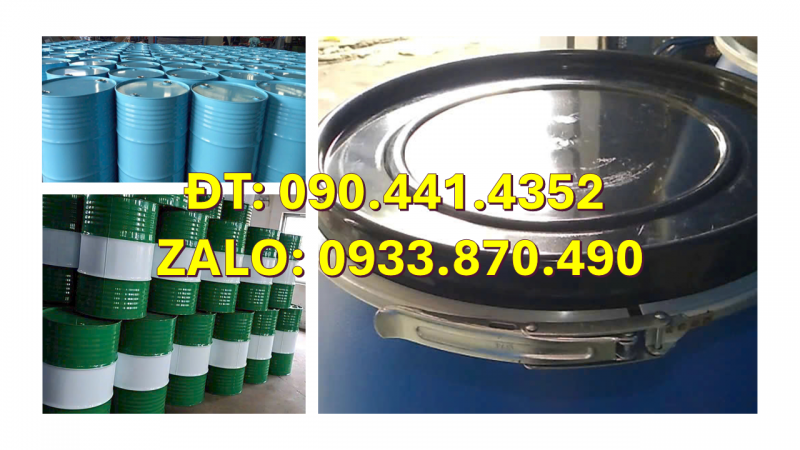 Thùng phuy nhựa đựng hóa chất các dung tích 30 lít – 50 lít – 60 lít – 120 lít – 150 lít – 220 lít 