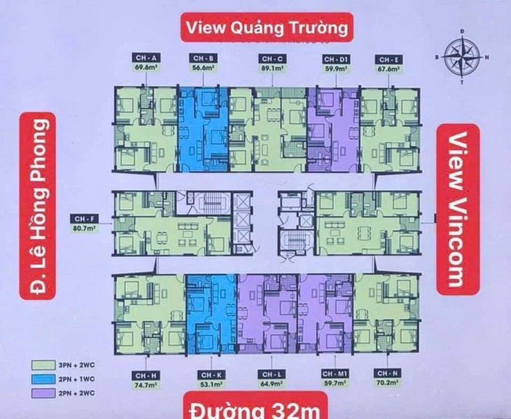 CĂN HỘ TIỆN ÍCH- GIÁ TỐT CHÍNH CHỦ BÁN NHANH CĂN CHUNG CƯ Handico CT3A phường Thành Vinh Nghệ An