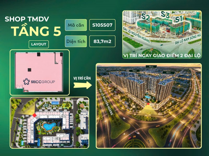 CƠ HỘI ĐẦU TƯ KINH DOANH SHOP TMDV TẦNG 5 THE SENTOSA ĐỪNG BỎ LỠ