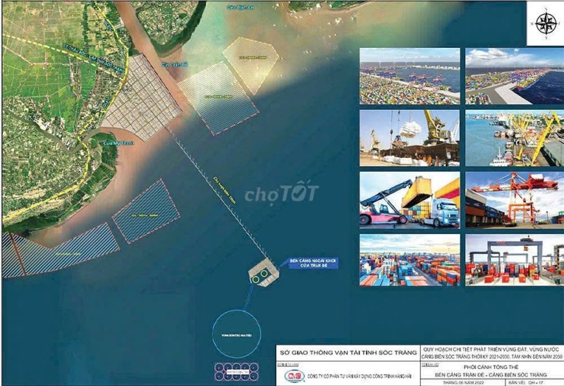 HÀNG HIẾM –BÁN  ĐẤT MẶT TIỀN  70.000m   -NAM SÔNG HẬU, xã Trung Bình, huyện Trần Đề, tỉnh Sóc Trăng