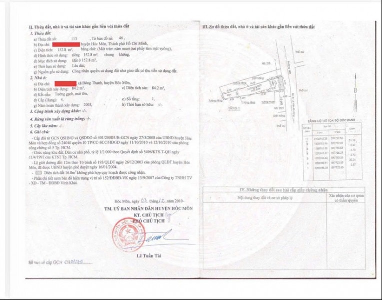 CHÍNH CHỦ CẦN BÁN NHANH  LÔ ĐẤT MẶT TIỀN Đường Đông Thạnh 6-3, Xã Đông Thạnh, Huyện Hóc Môn, TP HCM