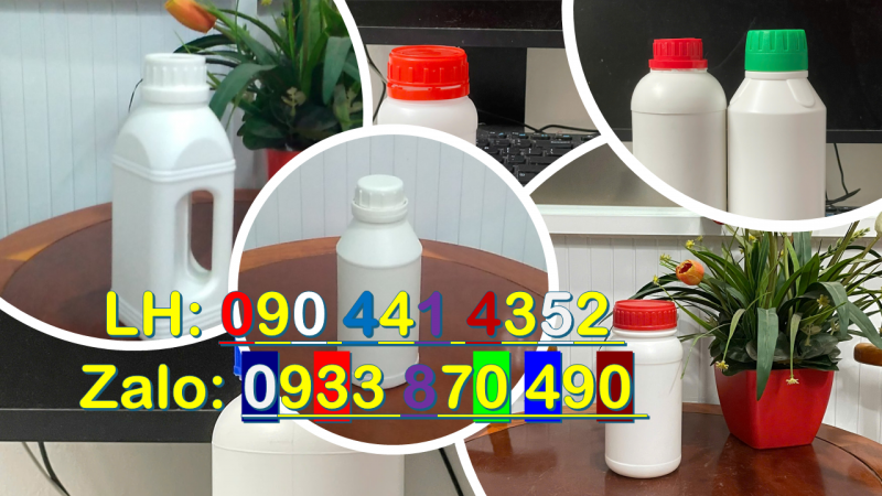 Chai thủy tinh 500ml mật độ tinh khiết cao, chai thủy tinh 1 lít đựng thực phẩm chịu nhiệt 