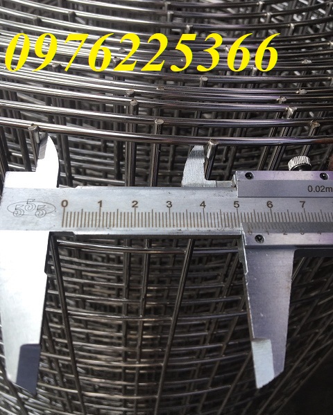 Lưới hàn inox ô 5cm x 5cm