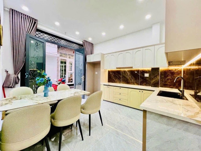 Bán Nhà mới - Hẻm 4m Hoàng Bật Đạt - giao Nguyễn Phúc Chu, 8,5x6,5m, 3T - 3PN, 6,3 Tỷ.