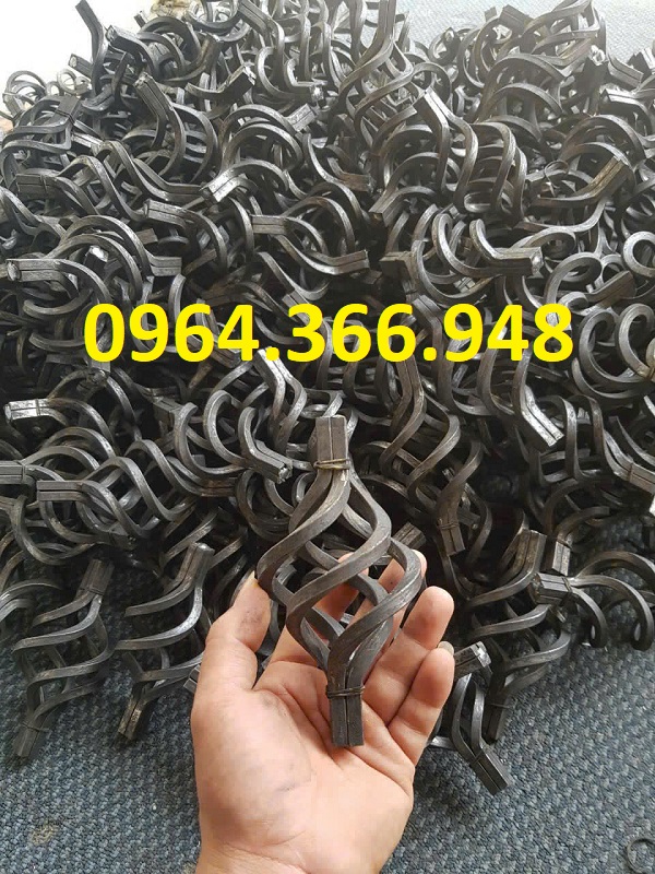 Quả rọ sắt dùng cho cổng, hàng rào và cầu thang