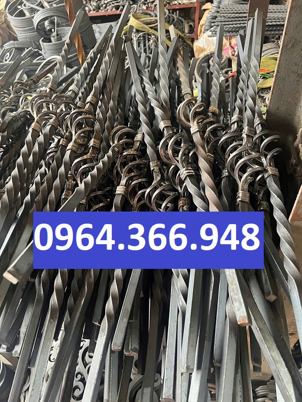Quả rọ sắt dùng cho cổng, hàng rào và cầu thang