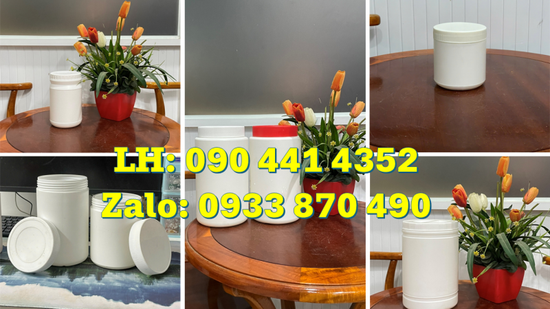 Hộp nhựa 1.5 ký đựng kẹo, hủ nhựa 1 ký đựng đồ ăn vặt, hủ nhựa 500g đựng dưa mắm 