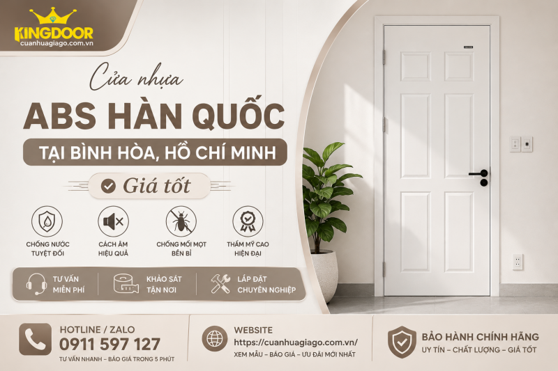 Cửa Nhựa ABS Hàn Quốc Tại Bình Hòa, Hồ Chí Minh | Giá Tốt