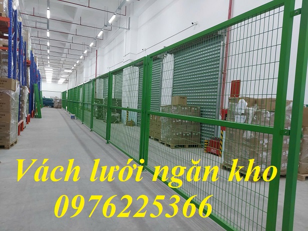 Vách lưới ngăn kho D4A50x50