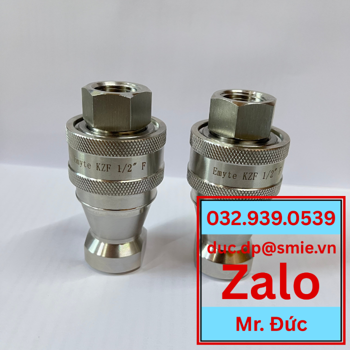 Khớp Nối Nhanh Thủy Lực Inox