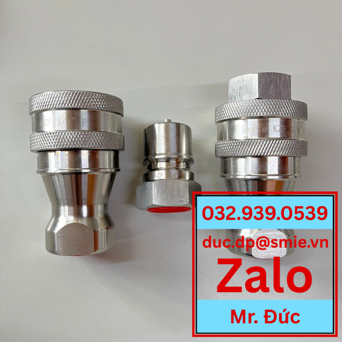 Khớp Nối Nhanh Thủy Lực Inox