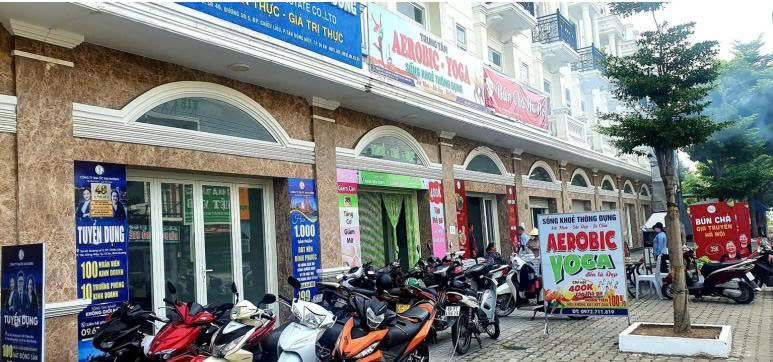 Cho thuê mặt bằng Dĩ An, mặt tiền đường 25m, 3 tầng 245 m2, 16.5 triệu/tháng