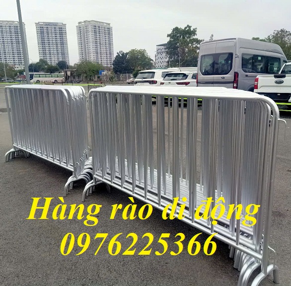 Sản xuất - Cung cấp hàng rào chắn di động tại Hà Nội 