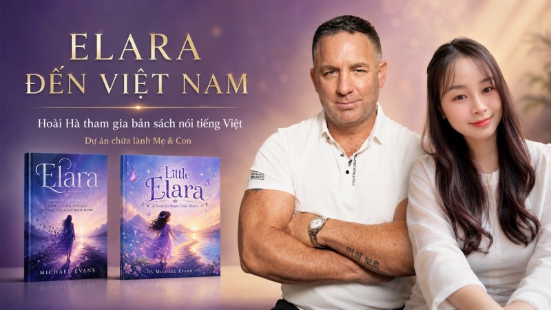 Hoai Ha trở thành giọng kể tiếng Việt của Dự án chữa lành Mẹ và Con gái Elara