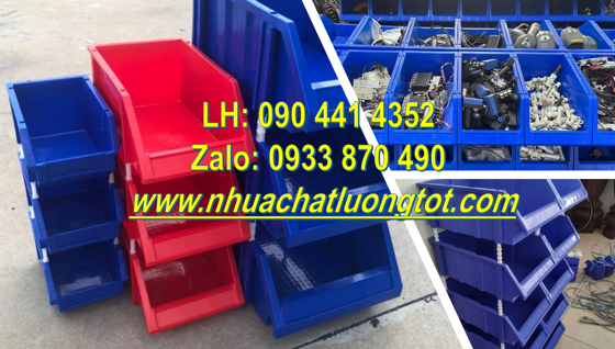 Khay nhựa đựng dụng cụ màu xanh dương, khay nhựa đựng linh kiện đa năng 