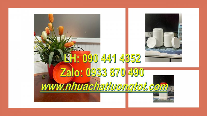Hủ nhựa 500gr trắng tròn, hủ nhựa 200g đựng khô gà, hủ nhựa 100g đựng kẹo mứt 