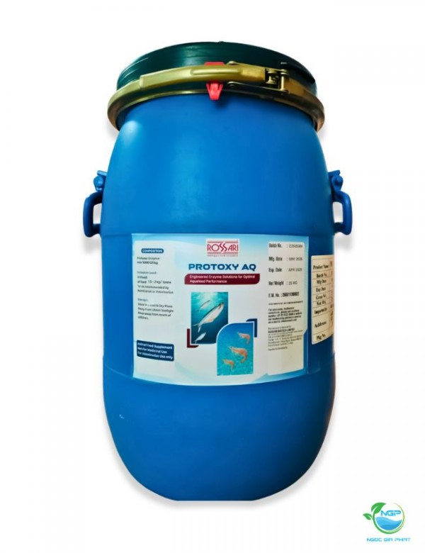 PROTOXY AQ Thùng 25 kg ENZYME HỖ TRỢ TIÊU HÓA – TĂNG ĐỀ KHÁNG CHO VẬT NUÔI