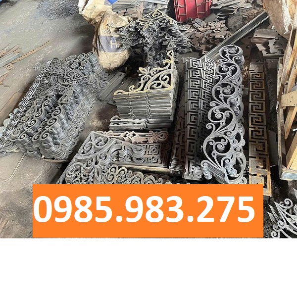 Diềm hoa CNC trang trí mái kính và mái hiên