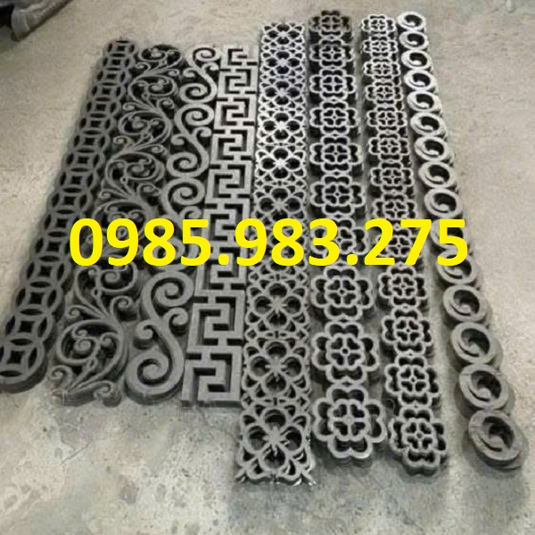 Diềm hoa CNC trang trí mái kính và mái hiên