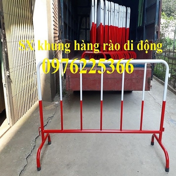 Hàng rào di động có bánh xe