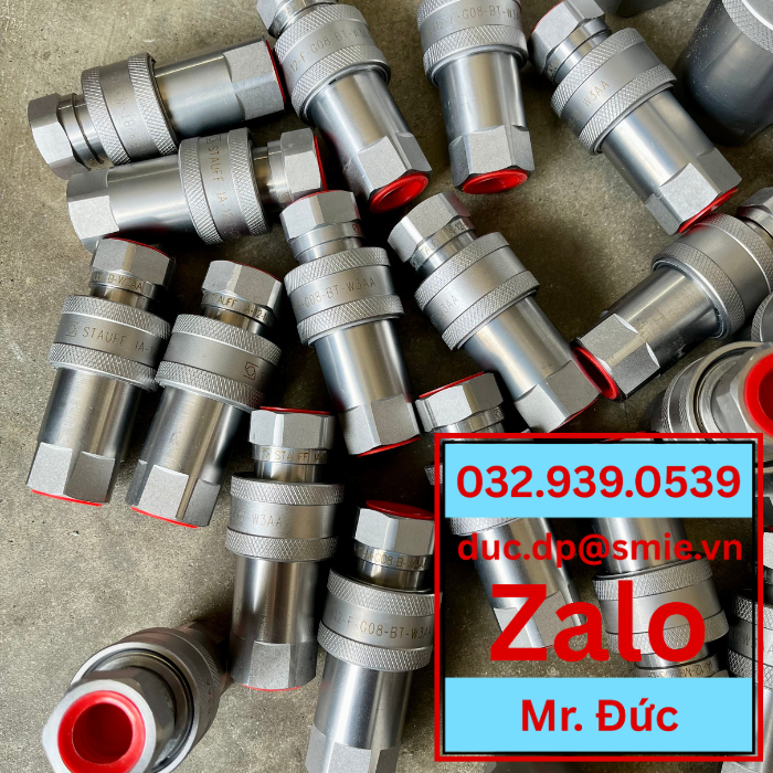 Khớp nối nhanh thủy lực Stauff- khớp nối nhanh Stauff thủy lực-khớp nối nhanh 