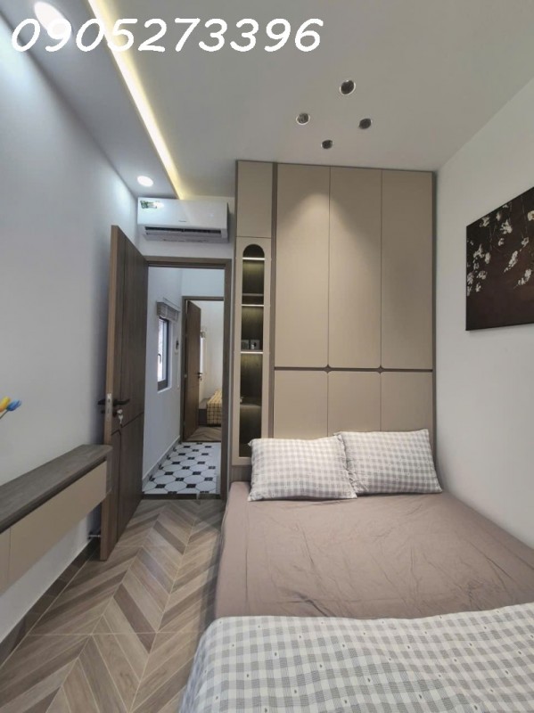 NHÀ MỚI FULL NỘI THẤT – HẺM Ô TÔ – CĂN GÓC 2 MẶT HẺM – GẦN CHỢ XÓM MỚI – 3.38 TỶ