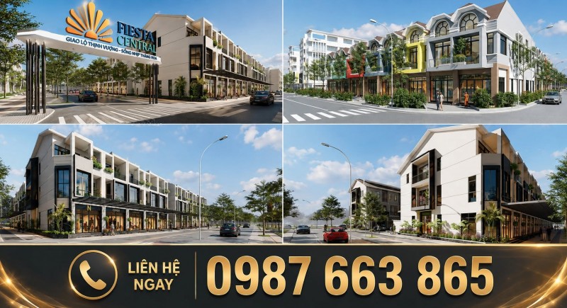 FIESTA CENTRAL TÂM ĐIỂM ĐÓN SÓNG VÀNH ĐAI 4 CỬA NGÕ GIAO THƯƠNG TẠI THÀNH PHỐ MỚI BÌNH DƯƠNG!