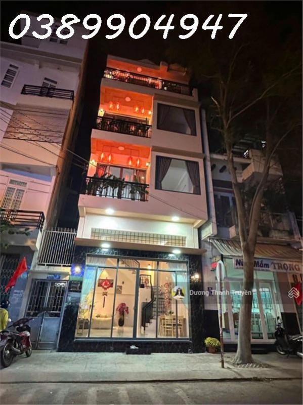 BÁN NHÀ PHỐ 4 TẦNG MẶT TIỀN ĐƯỜNG BÀ TRIỆU CẠNH GA NHA TRANG VỊ TRÍ KINH DOANH CÓ DÒNG TIỀN THUÊ 25