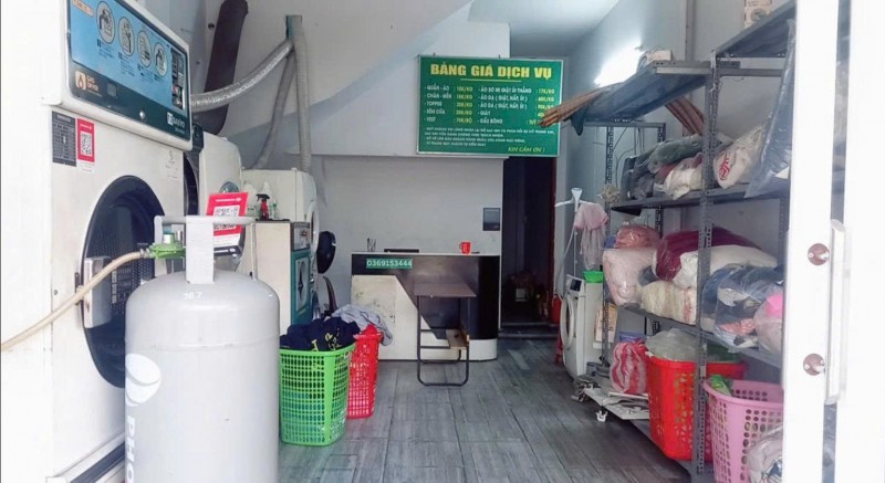 SANG NHƯỢNG TIỆM GIẶT SẤY ĐANG HOẠT ĐỘNG TẠI PHƯỜNG CHÍNH GIÁN, QUẬN THANH KHÊ, ĐÀ NẴNG - CHỈ 85TR