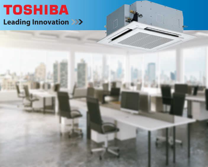 Ưu đãi lớn khi mua trọn bộ Máy lạnh âm trần TOSHIBA cơ, hiệu NHẬT 