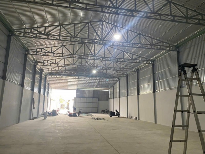CHO THUÊ XƯỞNG XUÂN THỚI THƯỢNG – HÓC MÔN - 550M² – CHỈ 27TR/THÁNG!