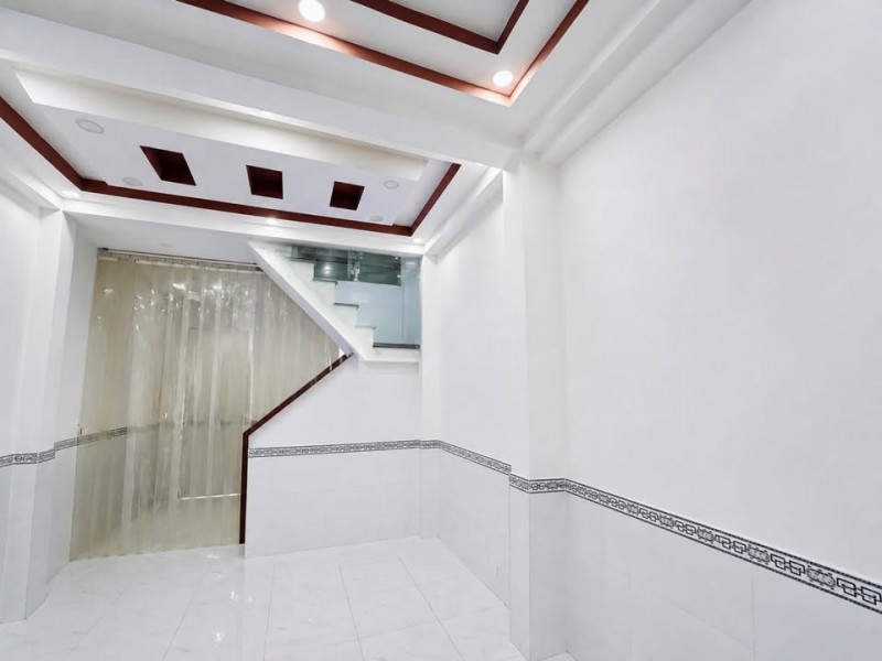 LÔ GÓC 2 MẶT HẺM XE TẢI Q.8 – NHÀ 4 TẦNG BTCT 5PN – ĐẬU Ô TÔ TẠI NHÀ – CẠNH CẦU BÌNH TIÊN