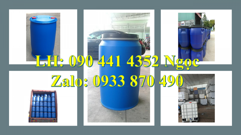 Bán thùng phuy sắt 220 lít mới – cũ, thùng phuy sắt đựng chất hóa học dễ cháy 220 lít 