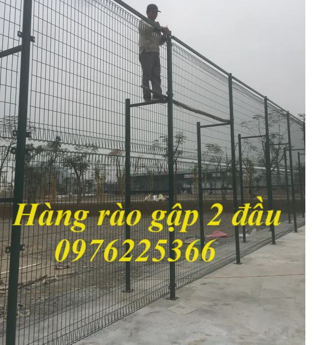 Xưởng sản xuất lưới hàng rào mạ kẽm, sơn tĩnh điện tại Ninh Bình