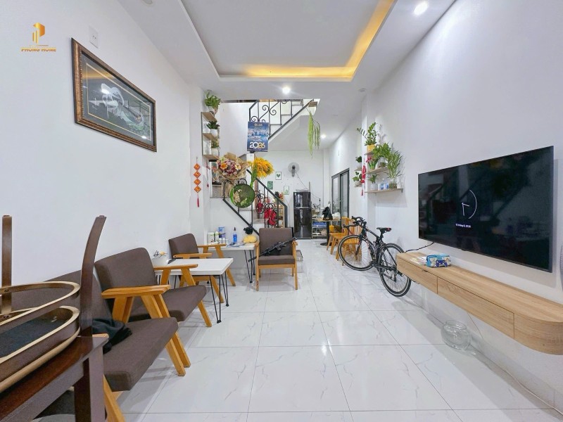 Nhà 4 tầng kiệt Trưng Nữ Vương, 26m², 4PN gần Cầu Rồng, giá 3.35 tỷ