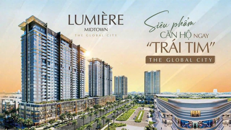 CHUYỂN NHƯỢNG CĂN HỘ 2PN LUMIERE MIDTOWN – THE GLOBAL CITY, PHƯỜNG AN PHÚ, QUẬN 2 -TP. HỒ CHÍ MINH