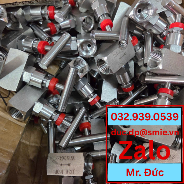 Van kim inox, van kim thủy lực inox, J13W-160P