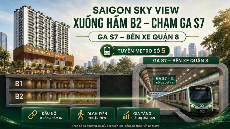 CĂN HỘ ĐẸP – GIÁ TỐT – CẦN BÁN CĂN HỘ TẠI Saigon Skyview, Đ. Quốc Lộ 50, P.6, Quận.8, TP.HCM