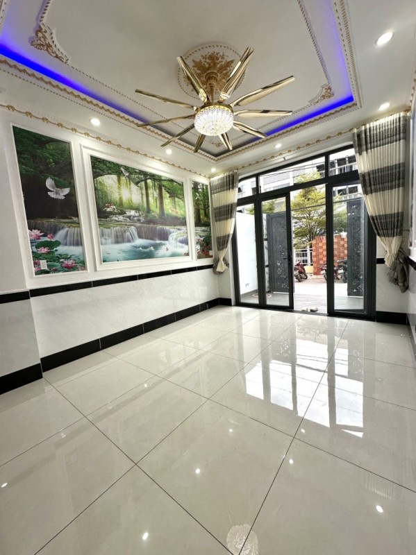Bán nhà 4 tầng, 56m2 Tỉnh lộ 43, Tam Bình, Thủ Đức, TP HCM, sổ hồng riêng. Giá 6,12 tỷ.