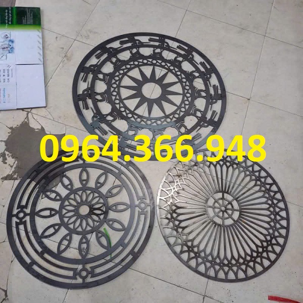 Khung mái thêm sang với mâm CNC tròn