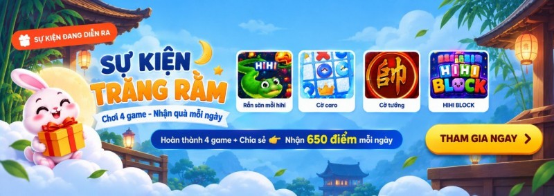 Đêm Hội Trăng Rằm – Chơi Game Việt, Nhận Quà Trung Thu