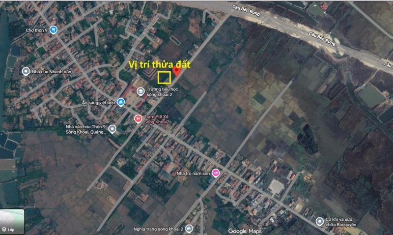 Thanh lý đất xã Sông Khoai, Quảng Yên, Quảng Ninh, 264m2, MT 12m, 2.1 tỷ