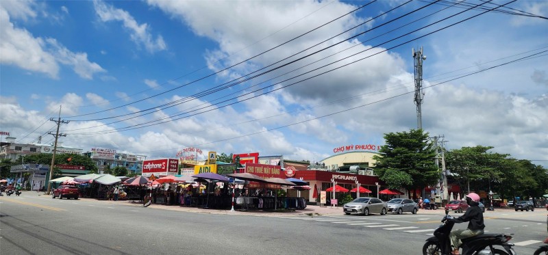 Bán đất thổ cư 108m2 đường N5, Thới Hòa, Bến Cát, Bình Dương, giá 990 triệu, sổ đỏ chính chủ. LH: