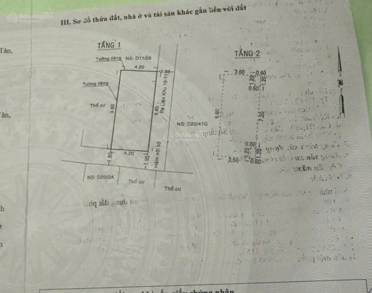 Cần bán gấp nhà hẻm Liên Khu 10-11, Bình Trị Đông - Sổ đỏ chính chủ