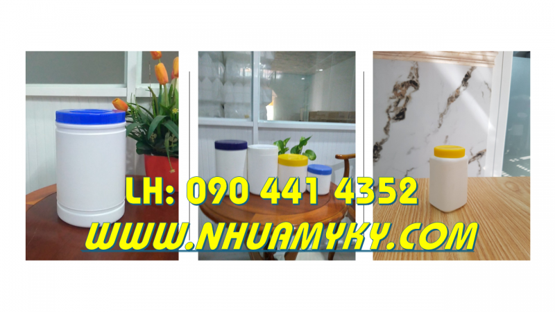 Công ty PP hủ nhựa 1 ký, hủ nhựa 500g nắp garenti, hủ nhựa 250gr nắp vặn có seal trên toàn quốc